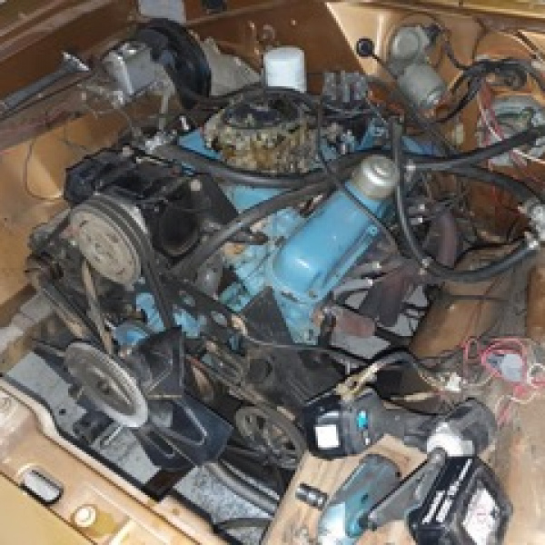 Making this CJ Chrysler Engine bay look like new Valigrunt Performance